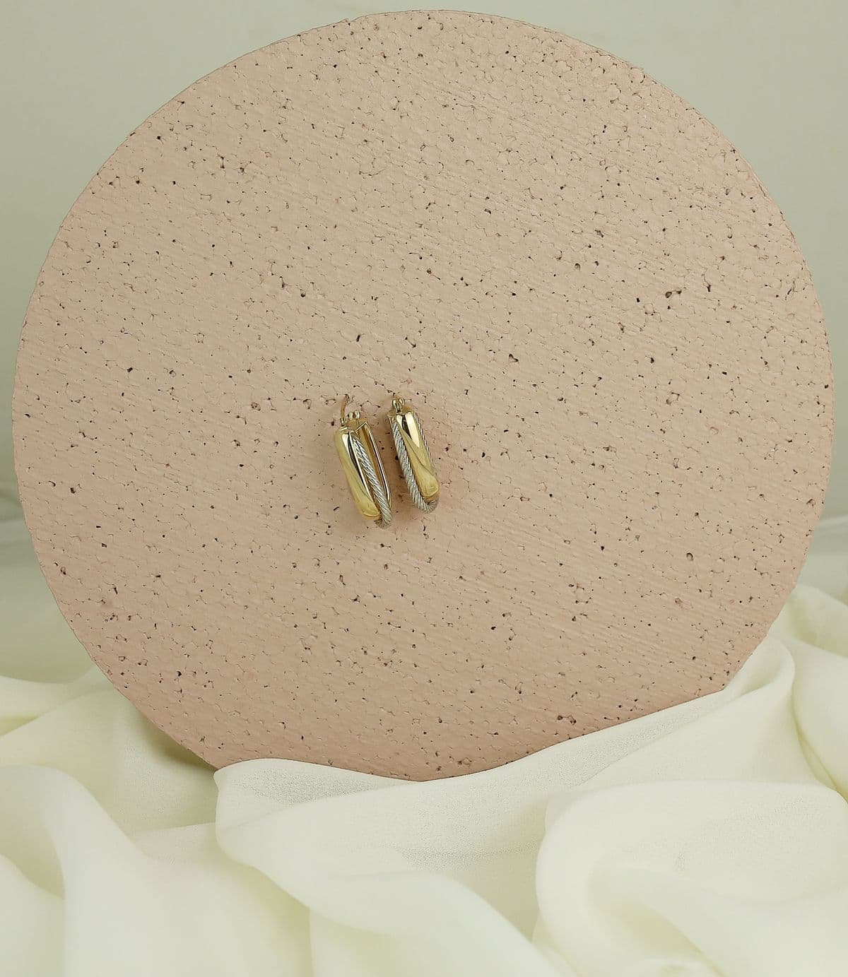 Aretes Luna Dorados